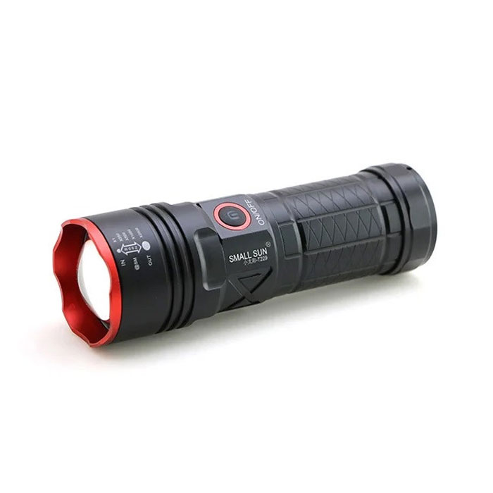 چراغ قوه پلیسی سمال سان 🔦 | مدل : T-229 | چراغ قوه SMALL SUN