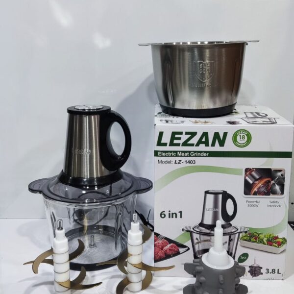 خردکن لیزان مدل : LZ-1403 | خردکن دوکاسه ای لیزان